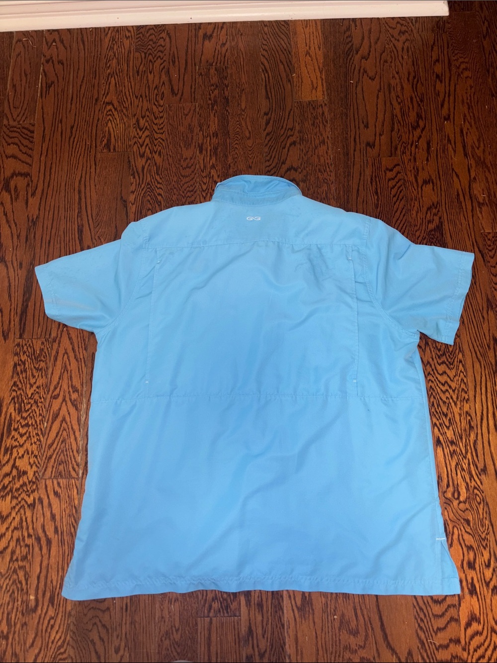 Game Guard Outdoor Fishing Shirt Marine Blue Size: 2XL - Picture 7 of 10